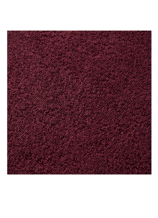 Yves Delorme Nature Amande badlaken - 550 gr/m2 - achterkant 3 aubergine