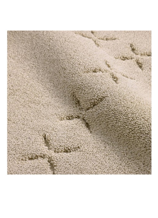 Yves Delorme Nature Amande badmat 55 x 90 cm - voorkant 3 grijs