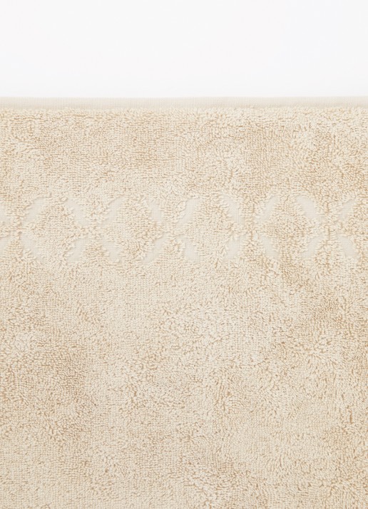Yves Delorme Nature Amande gastendoek - 550 gr/m2 - detail 3 beige