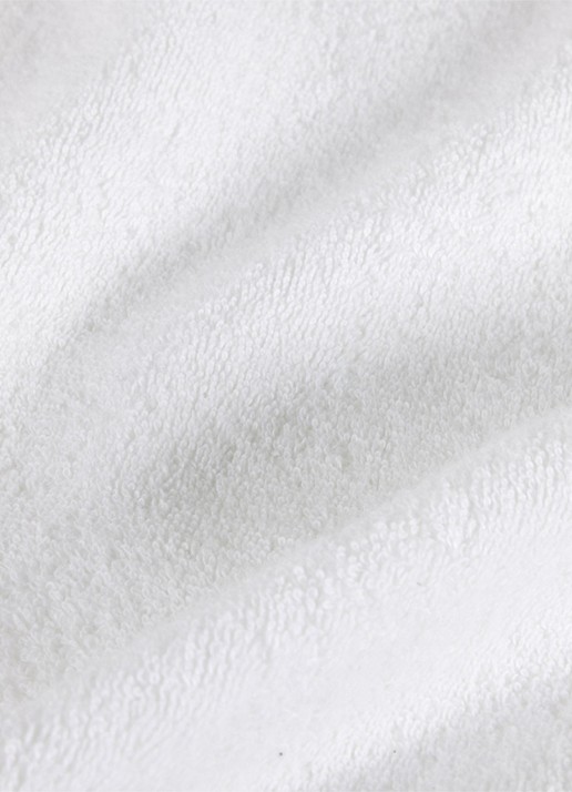 Yves Delorme Nature Amande washand - 550 gr/m2 - 33 x 33 cm - achterkant wit