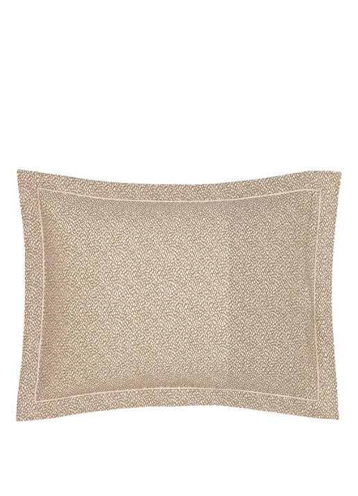 Yves Delorme Paysages kussensloop - voorkant 3 beige
