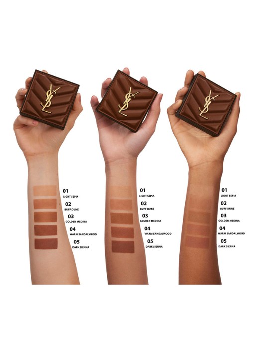 Yves Saint Laurent All Hours Hyper Bronze - bronzer - detail 6 dark sienna