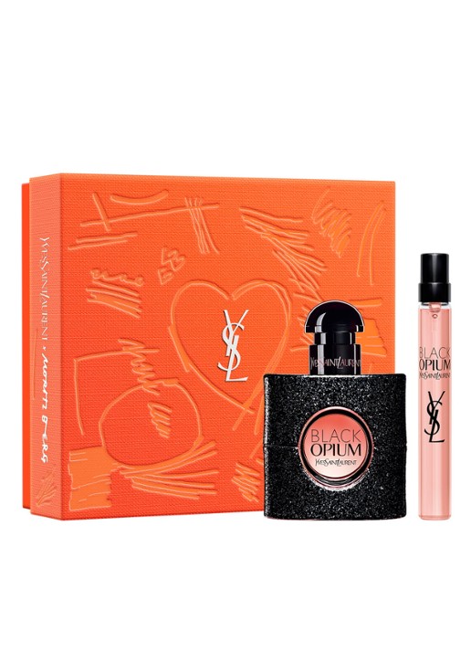 Yves Saint Laurent Black Opium Eau de Parfum - Limited Edition parfumset - voorkant 3 undefined