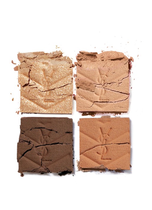 Yves Saint Laurent Couture Mini Clutch - oogschaduwpalette  - voorkant 2 300 kasbah spices