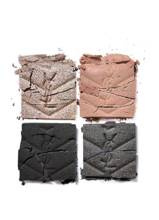 Yves Saint Laurent Couture Mini Clutch – travel size oogschaduw palette - voorkant 7 700 over noir