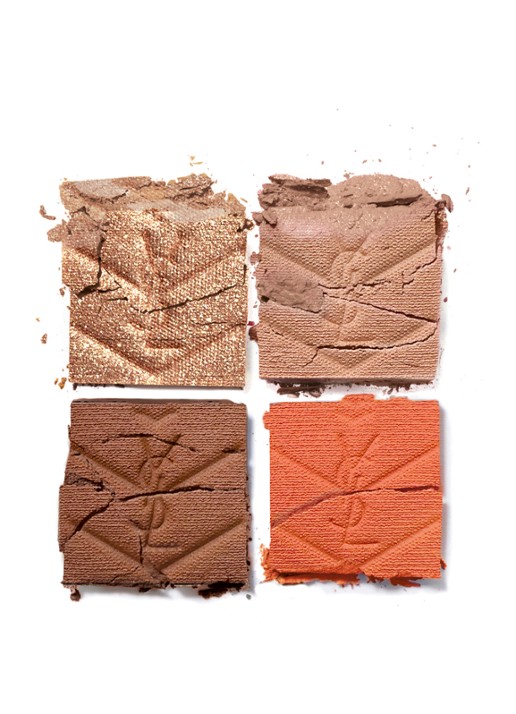 Yves Saint Laurent Couture Mini Clutch – travel size oogschaduw palette - voorkant 7 810 over orange