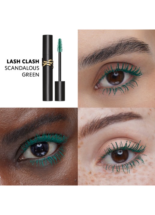 Yves Saint Laurent Lash Clash Mascara - detail 6 03 scandalous green