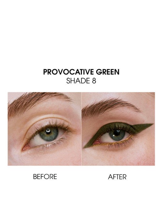 Yves Saint Laurent Lines Liberated - waterproof oogpotlood - detail 5 08 provocative green