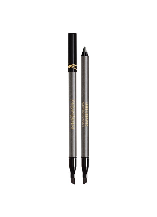 Yves Saint Laurent Lines Liberated - waterproof oogpotlood - voorkant 6 10 clandestine silver