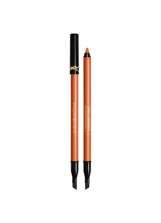 Yves Saint Laurent Lines Liberated - waterproof oogpotlood - voorkant 6 12 obsessive tangerine