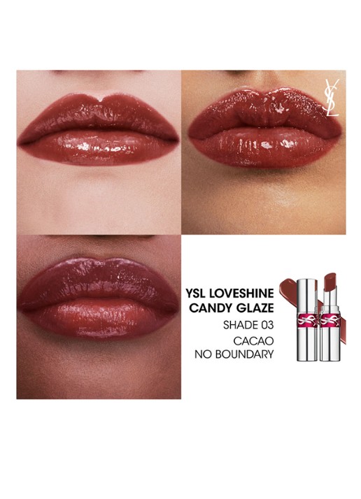 Yves Saint Laurent Loveshine Candy Glaze - lipgloss - detail 5 03 cacao no boundary