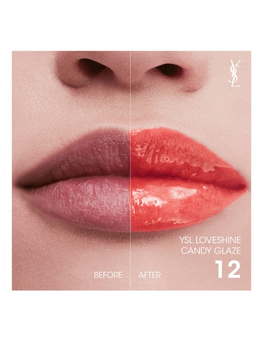 Yves Saint Laurent Loveshine Candy Glaze - lipgloss - detail 4 12 coral excitement