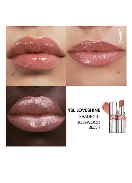 Yves Saint Laurent Loveshine - lipstick - detail 4 201 rosewood blush
