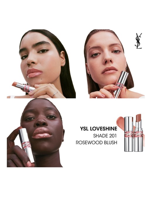 Yves Saint Laurent Loveshine - lipstick - detail 7 201 rosewood blush