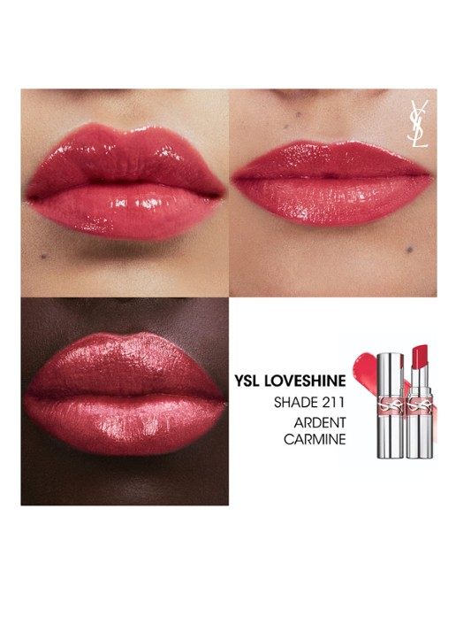 Yves Saint Laurent Loveshine - lipstick - detail 4 211 ardent carmine