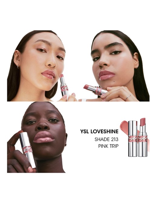 Yves Saint Laurent Loveshine - Lipstick - detail 4 213 pink trip
