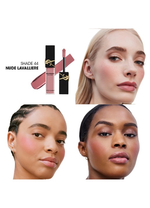 Yves Saint Laurent Make Me Blush Liquid Blush - vloeibare blush - detail 2 shade 44 nude lavalliere