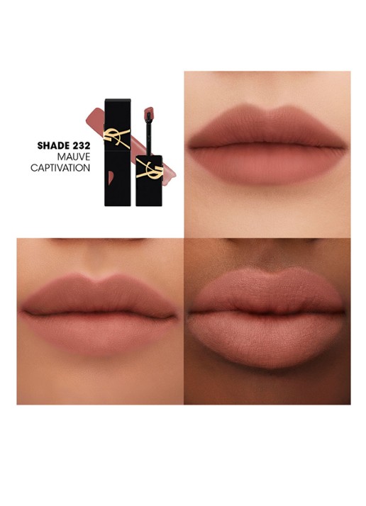 Yves Saint Laurent The Inks Blur Blurring Matte Lip Stain - detail 5 232 mauve captivation