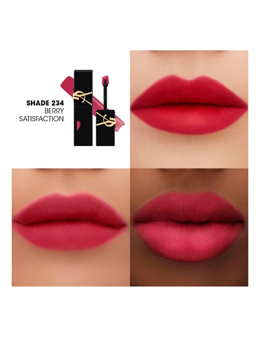 Yves Saint Laurent The Inks Blur Blurring Matte Lip Stain - detail 3 234 berry satisfaction