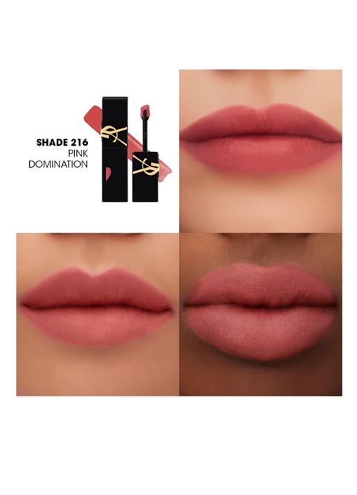 Yves Saint Laurent The Inks Blur Blurring Matte Lip Stain - detail 5 216 pink domination