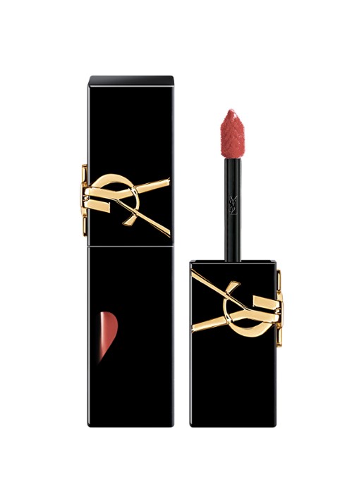 Yves Saint Laurent The Inks Vinyl Cream High Shine Lip Stain - voorkant 440 blush connection