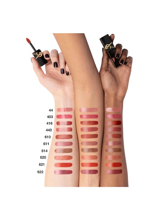 Yves Saint Laurent The Inks Vinyl Cream High Shine Lip Stain - detail 4 416 chili provocation