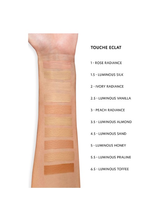 Yves Saint Laurent Touche Éclat - lichtreflecterende concealer - detail 5 5 luminous honey