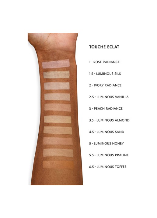 Yves Saint Laurent Touche Éclat - lichtreflecterende concealer - detail 5 2 ivoire lumière