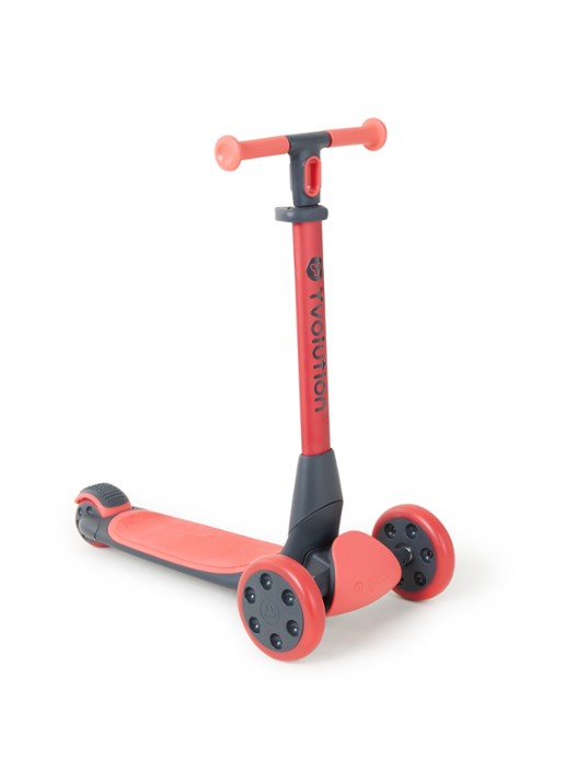 Yvolution Y Glider Nua step - voorkant steenrood