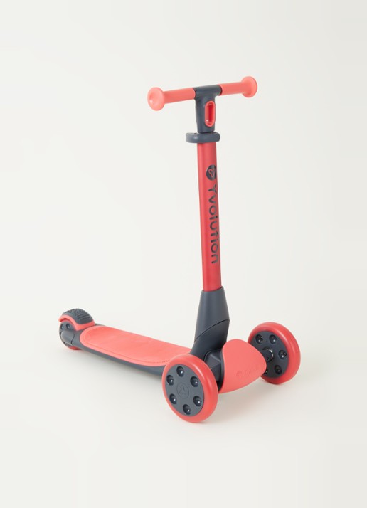 Yvolution Y Glider Nua step - voorkant 2 steenrood