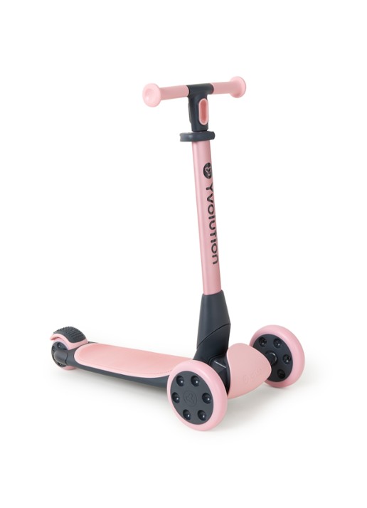 Yvolution Y Glider Nua step - voorkant 3 roze