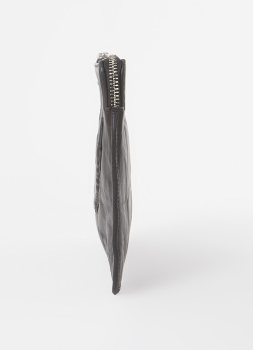 Zadig&Voltaire Angel clutch van kalfsleer - detail 3 zwart
