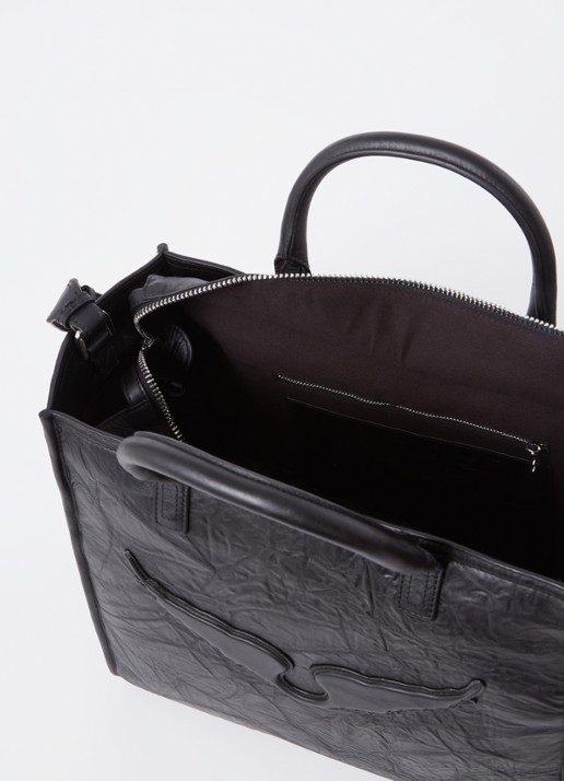 Zadig&Voltaire Angel handtas van leer met afneembare schouderriem - detail 5 zwart