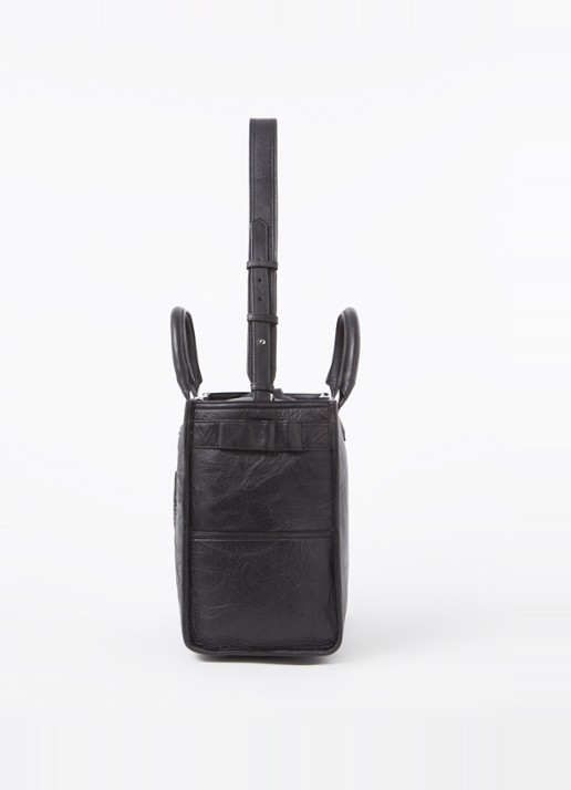Zadig&Voltaire Angel handtas van leer met afneembare schouderriem - detail 6 zwart