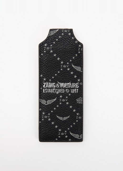 Zadig&Voltaire Bagagelabel met logoprint 14 cm
