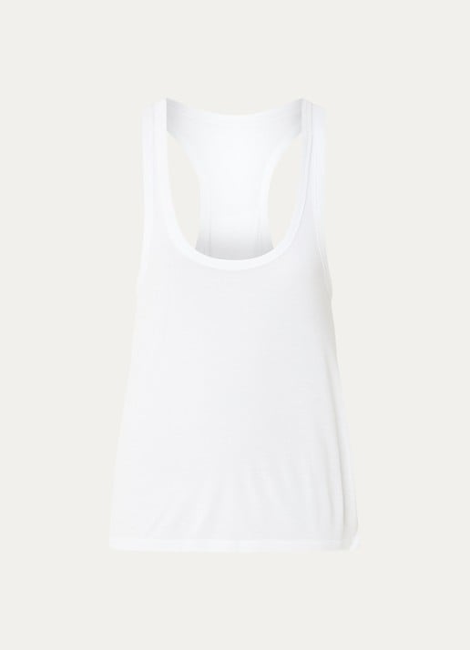 Zadig&Voltaire Bianca tanktop met stretch - voorkant wit