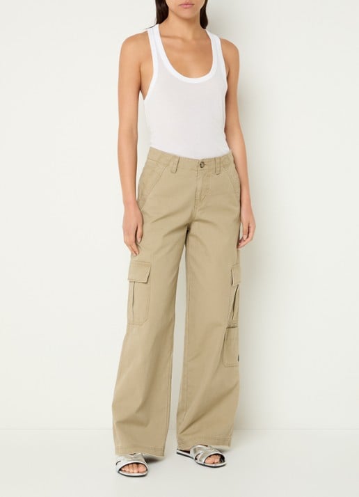 Zadig&Voltaire Bianca tanktop met stretch - voorkant 2 wit