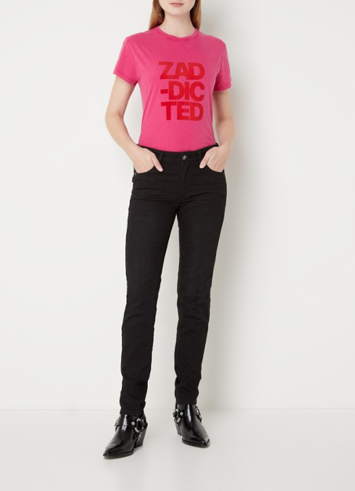 Zadig&Voltaire BOYFIT DENIM EC - voorkant 2 zwart
