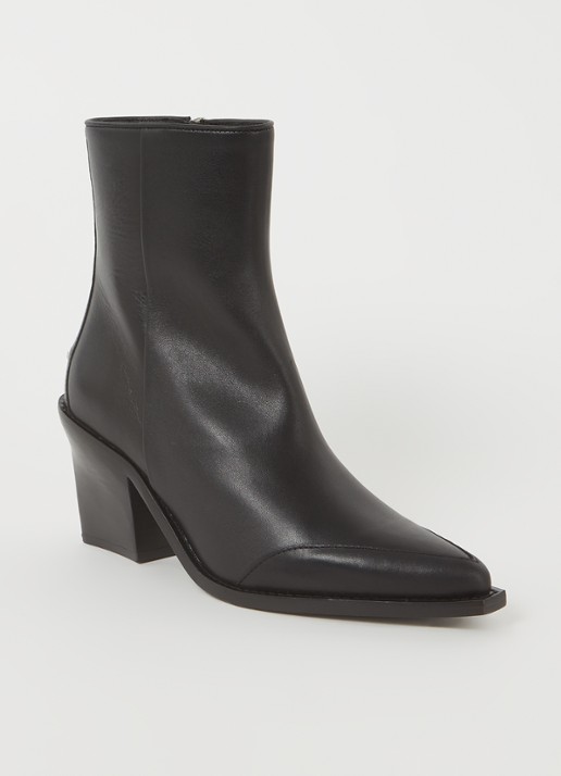 Zadig&Voltaire Cara cowboylaars van kalfsleer