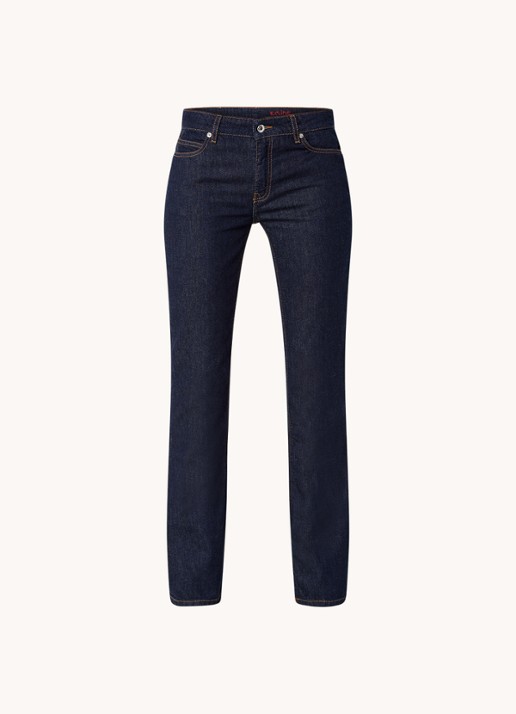 Zadig&Voltaire Eclipse high waist flared jeans met steekzakken - voorkant 3 indigo