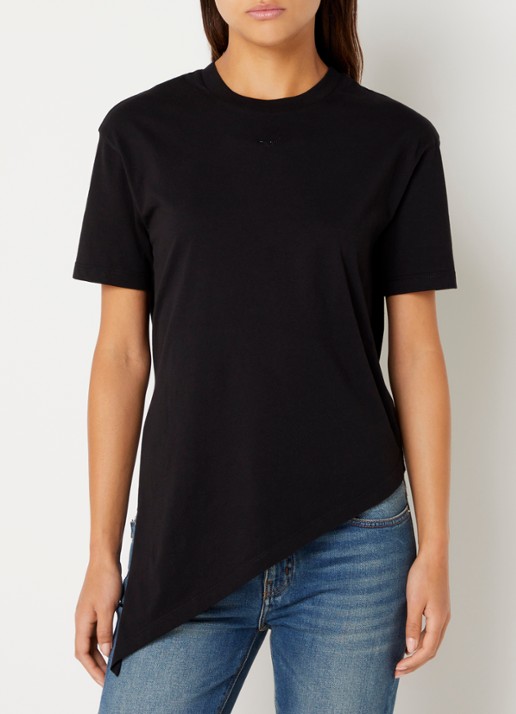 Zadig&Voltaire Edda T-shirt met logo en strass