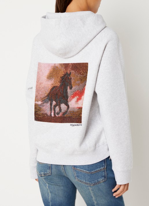 Zadig&Voltaire Georgy hoodie met strass
