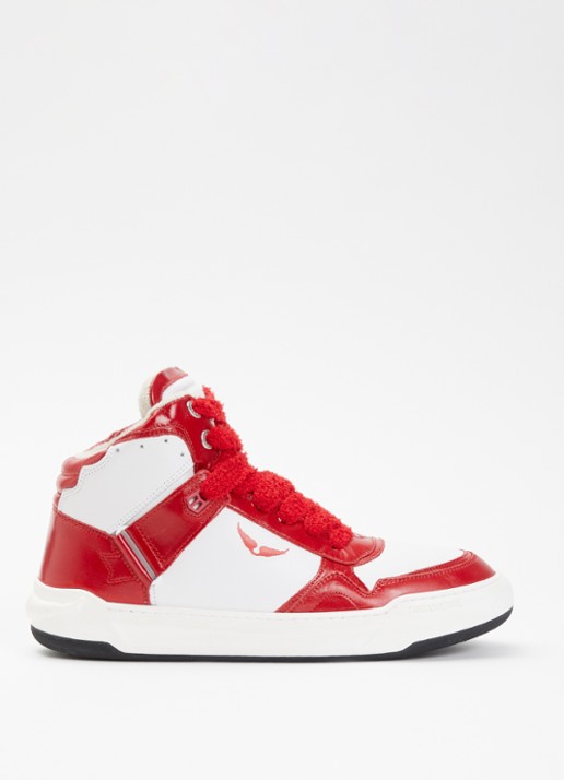 Zadig&Voltaire High Wings sneaker van leer