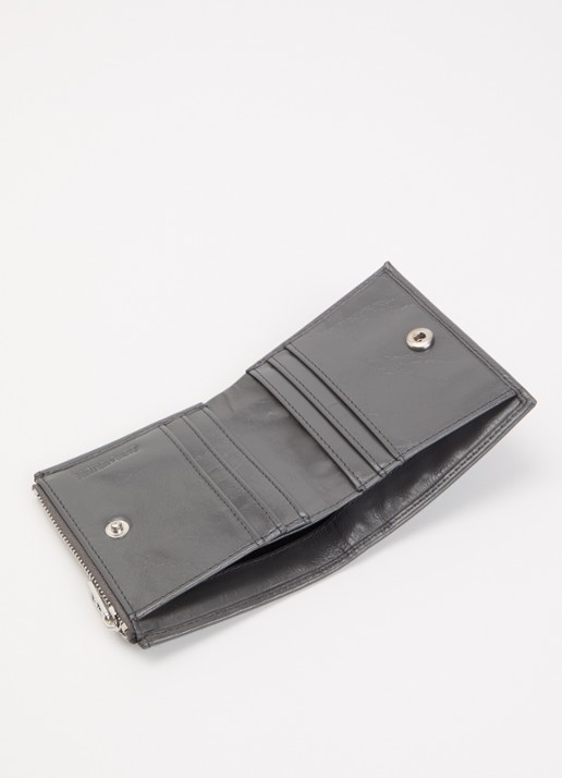 Zadig&Voltaire Humbe portemonnee met print - voorkant 3 grijs