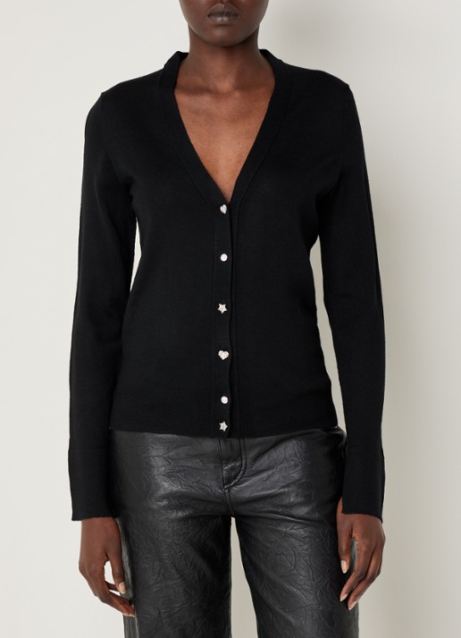 Zadig&Voltaire Jemma fijngebreid vest van merino wol