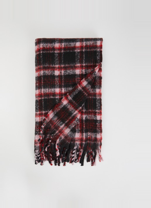 Zadig&Voltaire Joan Tartan sjaal in wolblend 190 x 56 cm