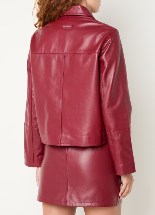 Zadig&Voltaire Lessa jack van imitatieleer - achterkant 2 rood