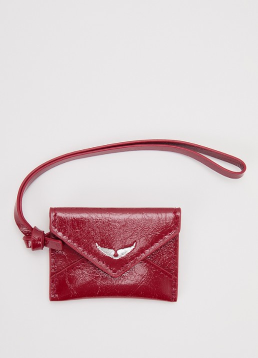 Zadig&Voltaire Love Message tasbedel van leer