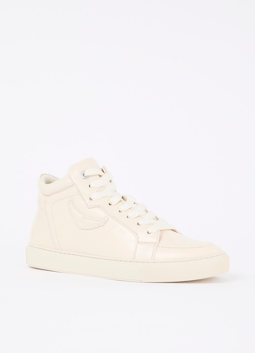Zadig&Voltaire Mid Fly sneaker van leer
