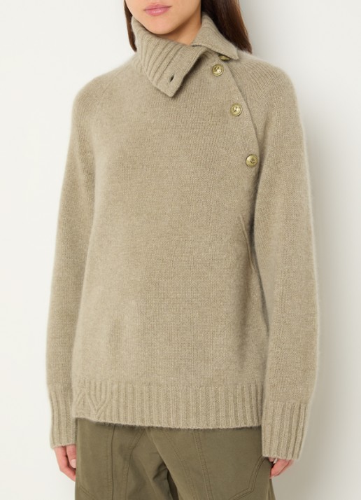 Zadig&Voltaire Mora grofgebreide trui van kasjmier